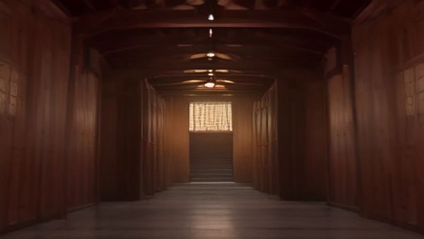 一位研究人员在安静的图书馆式办公室内用台式电脑查阅番号大全的结构化数据，桌面整洁，显示器上呈现清晰的数据表格